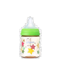 (Japan Direct Mail) Pgeon Breast Milk Sensation Breastfeeding Bottle Star star 160ml for 0 months ~ PPSU