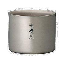 (Direct mail from Japan) Snow Peak stackable mug M200 TW-128 titanium alloy