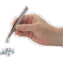 Japan direct mail Japan direct purchase TRUSCO stainless steel tweezers 125 mm straight TSP-25 tip