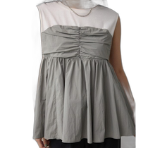 日本直邮AZUL BY MOUSSY 女士层叠风格背心上衣 250HAF80402F