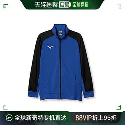 미즈노 스포츠 속건성 니트 재킷 블루/블랙 M