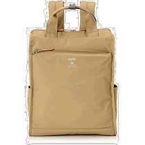 (Japan Direct Mail) Anello Anello Womans Double Shoulder Backpack Computer Bag Beige GTM0171