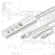 (Direct mail from Japan) SANWA SUPPLYPC interlocking tap 3P 4 positions 2m with magnet TAP-RE3