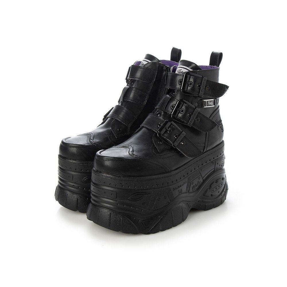 (JAPAN DIRECT MAIL) YOSUKE LADY SHOES Footwear Thick Bottom Waterproof Table Temperament Fashion 100 Hitch Short Boots-Taobao