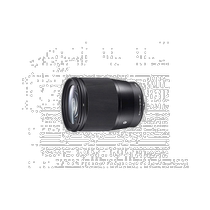 Sigma camera lens is compact lightweight and portable with large aperture fixed focus mount and wide angle