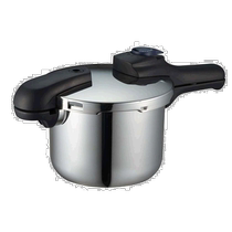 (Direct mail from Japan) Adjustable pressure cooker pressure cooker durable three-layer bottom 3 5L with recipe fast and energy-saving
