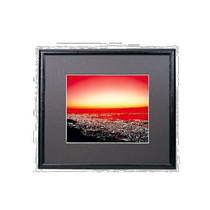 (Direct mail from Japan) Fujicolor Wooden Wide Matte Photo Frame M5000 Acrylic A4 Black 492