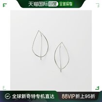 Agete Akado silver earrings cool style versatile simple trendy and fashionable