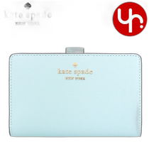 Japan direct mail kate spade kate spade wallet bifold wallet KC580 blue luminous special