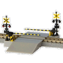 (Direct mail from Japan) ROKUHAN architectural model six and a half gauge Z Japanese type road breaker model