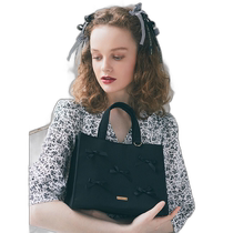 Japan direct mail Maison de FLEUR womens bow tote bag 8S42F0J0900