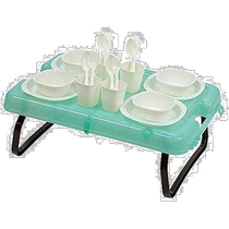 (Japan Direct Mail) CAPITAINE STAG Outdoor Table UT-56 Mint Green Picnic