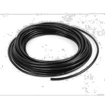 (Direct mail from Japan) uxcell trachea exhaust pipe PU polyurethane black 10M 6mm x 4mm