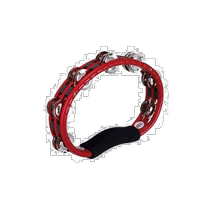 MEINL Percussion hand bell red ABS silver bell double row bell