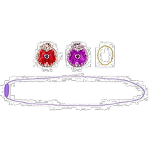 (Direct Mail from Japan) Bandai Embrace Pretty Cure Future Crystal Set 2