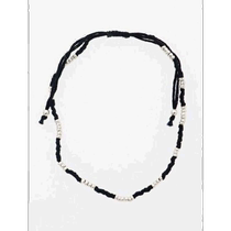 (Japanese direct mail) Chaihane] Metal beads mens foot chain black