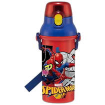 (Direct mail from Japan) Skater childrens antibacterial plastic water bottle 480ml Spider-Man PSB5SANAG