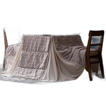 (日本直邮)爱丽思欧雅玛被炉KKBJ-2422长方形4)灰 象牙白240×2