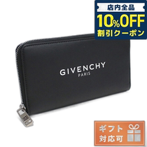 Japan Straight Mail Chronicle Sanskrit Wallet Round Zipper Men Givenchy Calf Кожаный Италия BK600G Деньги