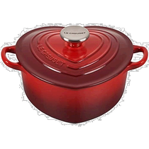 Japan Direct Post (Japan Direct Mail) Le Creuset Cool Colorful Enamel Pan IH Gas Red L210