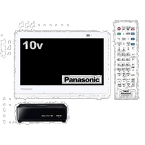 Panasonic Private Viera portable TV TV TV Type 10V UN-10E8-W