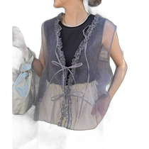 Direct mail from Japan (retro online shopping only) tulle multifunctional vest CIAOPANIC TYPY vest
