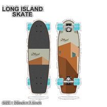 日本直邮LONG ISLAND SKATE 滑板 26×7.5 Cruiser 男女款 26×7.