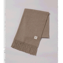 Japan direct mail ROPE ROPE womens pure cashmere patternless large square scarf warm and lightweight two colors available