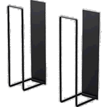 (Direct mail from Japan) Yamazaki Magnet Cardboard Storage Rack Black Foyer Storage Supplies