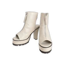 Japan direct mail front zipper tank sole short boots GYDA boots