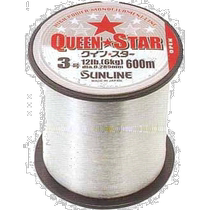 (Japan direct mail) Sunline Kuwase nylon fishing line QueenStar 600m3 transparent