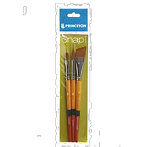 (Direct mail from Japan) HOLBEIN brush simple watercolor brush 3 pieces 9650 set 1
