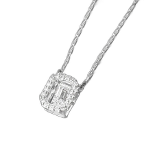 Japan direct mail Swarovski SWAROVSKI pendant necklace Millenia octagonal cut white