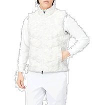 (Direct mail from Japan) Mizuno Mens Golf Down Vest E2ME2508 White Gray 2XL