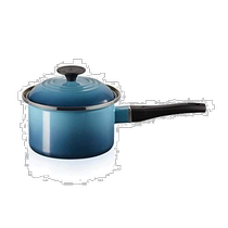 (Direct mail from Japan) le creuset cool color soup pot enamel pot EOS stew pot ocean blue 16cm for cooking
