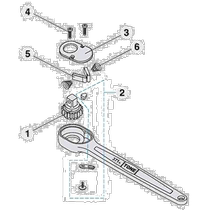 (Japan Direct Mail) TONE Front Field Ratchet Wrench 1 2 Corner Corner Straight Shank Quick Tear Wrench 12 7mm