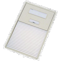 Lihit Lab card index folder A4 (horizontal single row) 20 pages 0-042-04