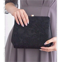 Japan direct mail Dorry Doll womens embroidered flower clutch bag three-use style suitable for wedding dinner