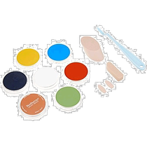 (Direct mail from Japan) Holbein Drawing Board 7 Color Set Beginner Landscape 30072