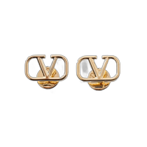 Japan direct mail VALENTINO 4W2J0G76MET earrings VLOGO SIGNATURE womens accessories