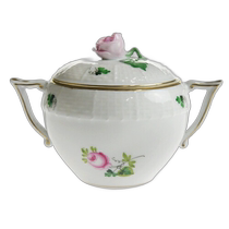 Japan Direct Mail Herend Vienna Rose Simple Sugar Bowl 472