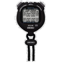 (Japan Direct mail) Seiko Seiko Timer Soler stopwatch black SVAJ001 working fundering for a long time