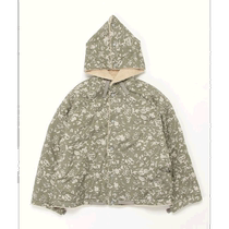Japan direct mail SHIPS childrens version MOUN TEN 160cm leaf and wool style jacket hooded camouflage