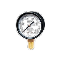 Japan direct mail migishita star-shaped (pressure gauge) (A-frame vertical type diameter 60mm) pressure