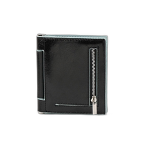 Japanese direct mail niko and womens original two-color folding wallet 138723