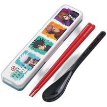 (Direct mail from Japan) Skater Chopsticks and Spoon Set Antibacterial 18cm Magic Return CCS3SA