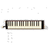 (JAPON DIRECT MAIL) Suzuki Suzuki Instrument de musique de lOuest melodion orgue médiane PRO-37v3
