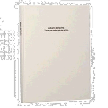 Self-operated｜nakabayashi retro A4 photo album commemorative album baby photo album classmate album white