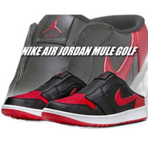 Nike AIR JORDAN MULE GOLF UNIVERSAL RED WHITE FJ1214-001 BRED