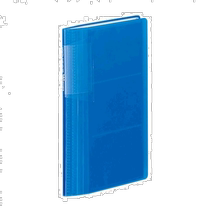 (Japan Direct Mail) Kokuyo National Prestige Film Clip NOVITA 60 pages can be contained 360 blue Mei-N2